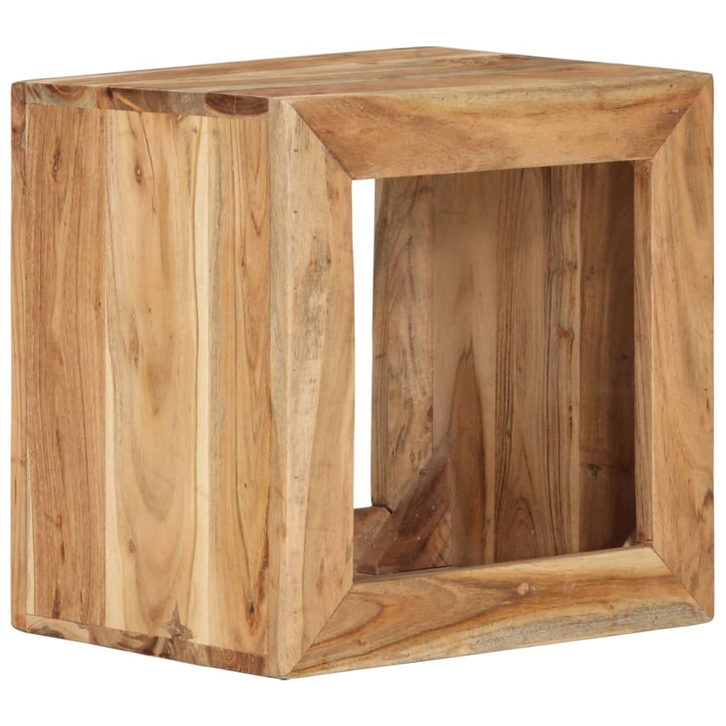 vidaXL Stool 40x30x40 cm Solid Wood Acacia