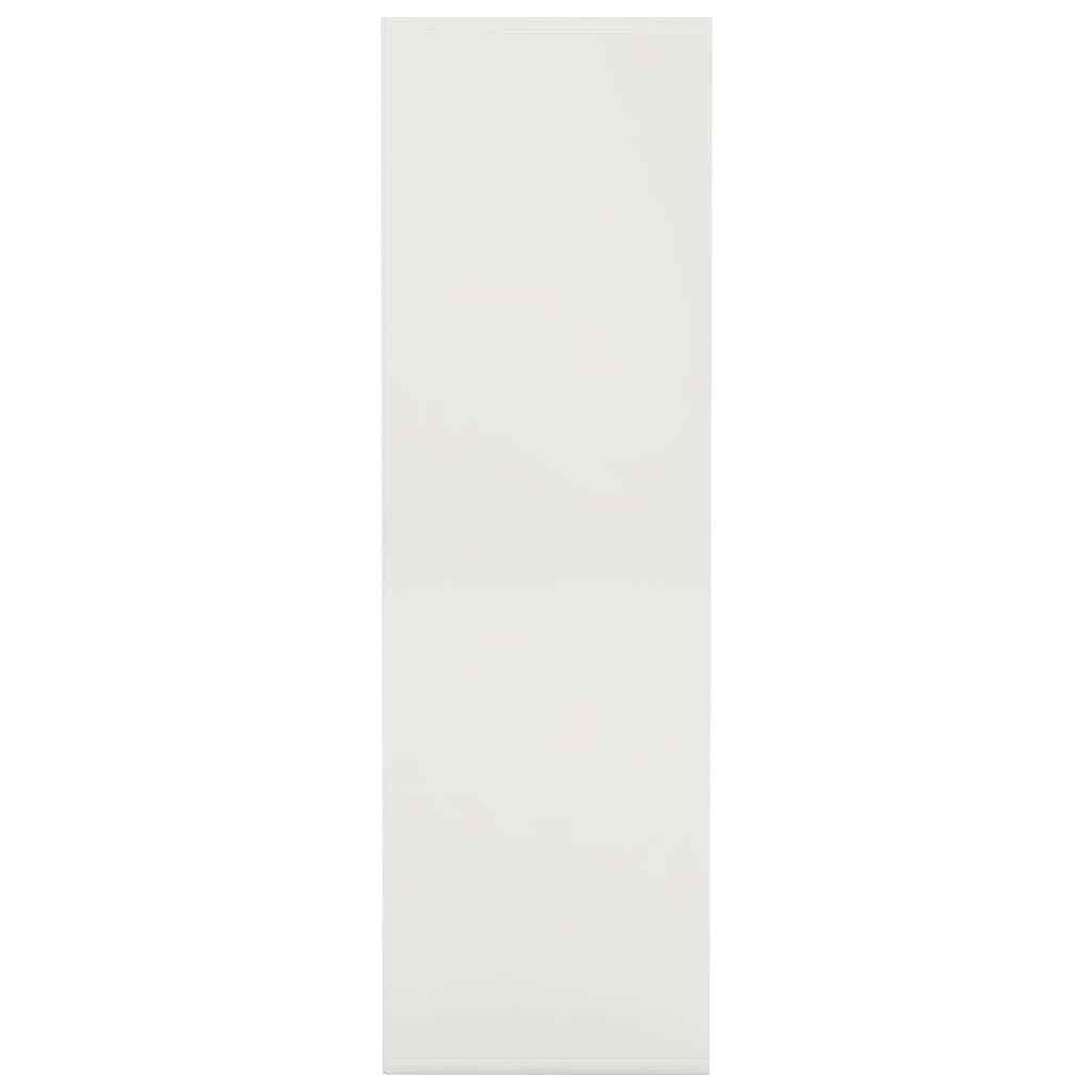 vidaXL Book Cabinet White 98x30x98 cm Engineered Wood