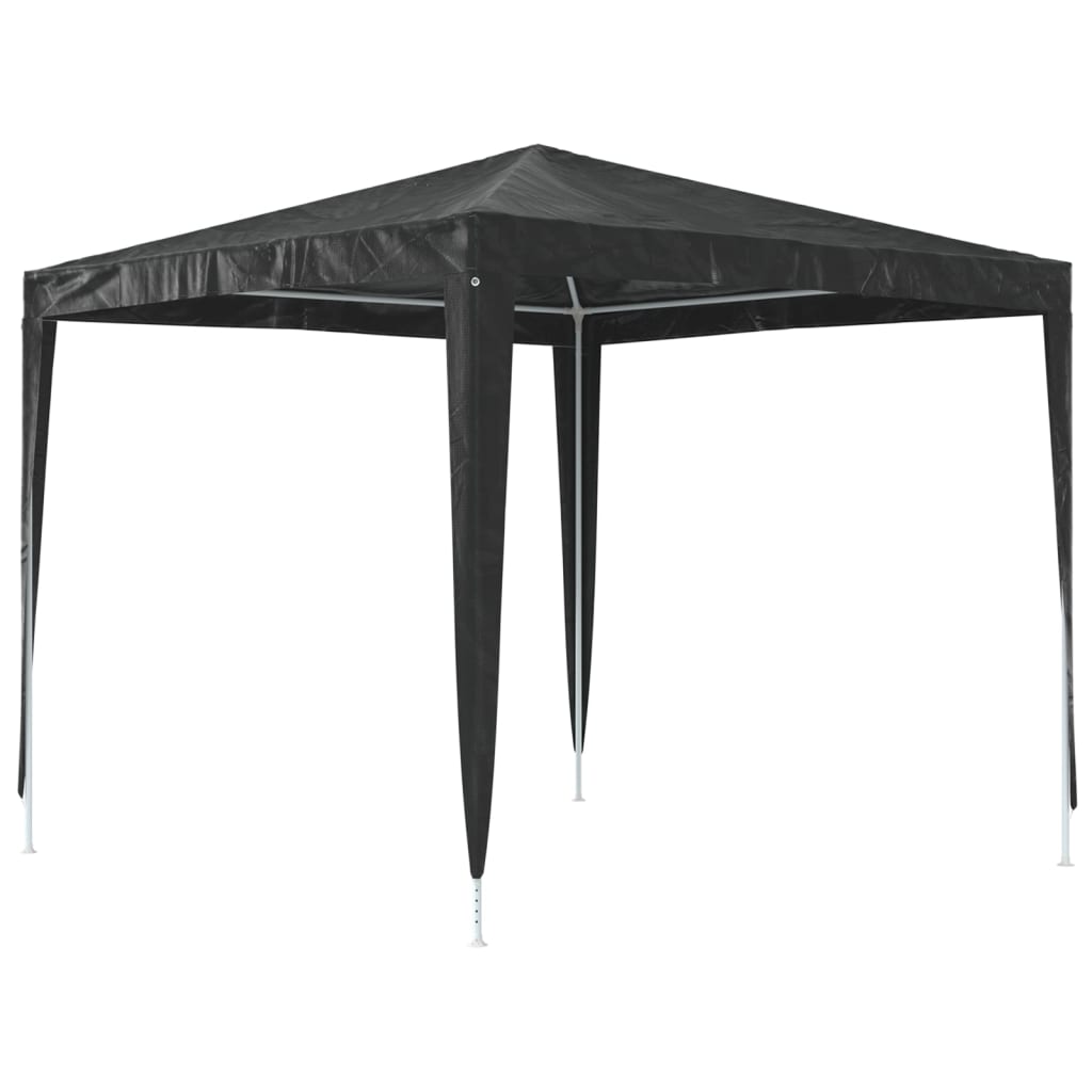 vidaXL Professional Party Tent 2.5x2.5 m Anthracite 90 g/m²