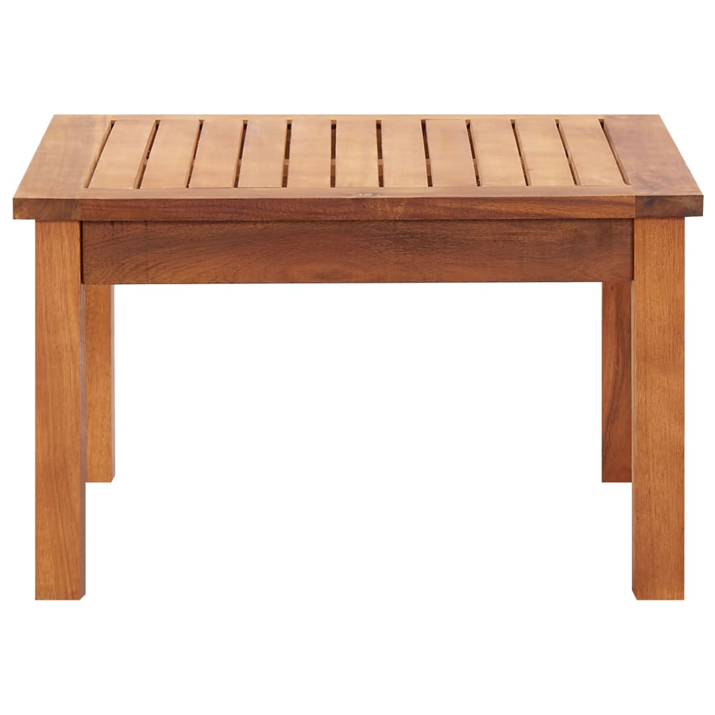 vidaXL Garden Coffee Table 60x60x36 cm Solid Acacia Wood