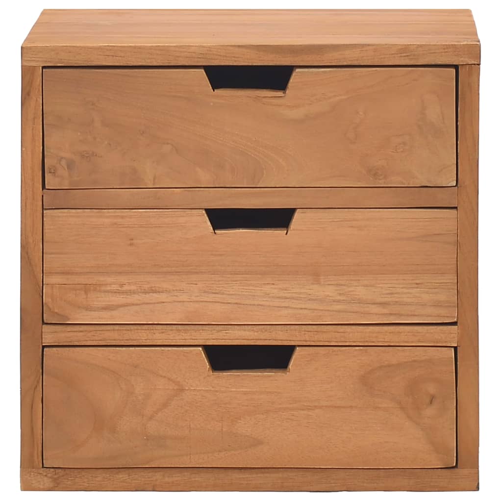 vidaXL Bedside Cabinet 40x30x40 cm Solid Teak Wood